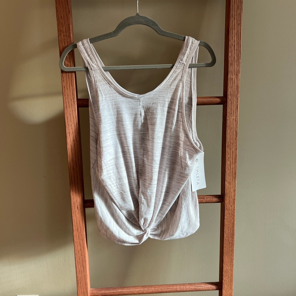 NWT Athleta Essence Twist Tank XL
